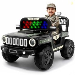 Lifelong 12V Electric Ride-On Jeep Car for Kids | Remote Control, Blue