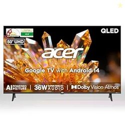 acer 127 cm (50 inches) Ultra V Series 4K Ultra HD Smart QLED Google T