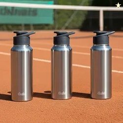 Clazkit Amaze 750ml Sporty Stainless Steel Water Bottle Set of 3 |ISI