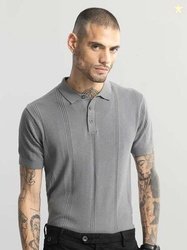 Snitch Self Design Cotton T-Shirt