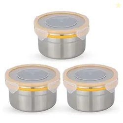 STEELLOCK Stainless Steel Airtight Container| Leak Proof Tiffin Lunch