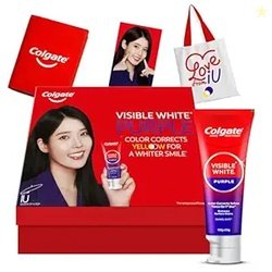 Colgate Visible White Purple X IU Limited Edition Kit  Colgate Purple