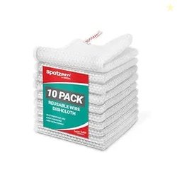 Spotzero By Milton Non-Scratch Wire Dish Cloth (Pack of 10) | Multipur