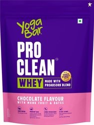 Yogabar Whey Protein Isolate + Concentrate|Chocolate 680g|25g Protein