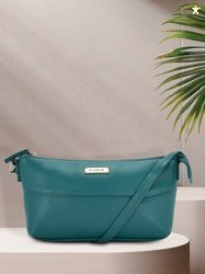 Caprese Clairice Women Teal Small Sling Bag