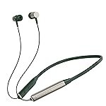ZEBRONICS Zeb-Evolve BTv5.0, Voice Assistant, Rapid Charge, Dual Pairing, Call Function, Magnetic Earpiece Bluetooth Wireless in Ear Earphones with Mic (Metallic Green)