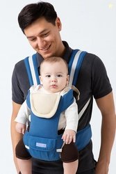 Baby Carrier Carry Bag Back & Front Facing with Waist Belt 0 to 24 Mon