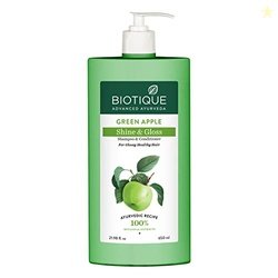 Biotique Green Apple Shine & Gloss Shampoo & Conditioner| Promotes Hea