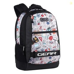Gear Invent 19/34L Large Water Resistant School Bag/Casual 4 Compartme