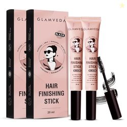 GLAMVEDA Black Hair Finishing Gel Stick For Women 20ml Pack of 2 | Fri