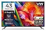 VW 109 cm (43 inches) Pro Series 4K Ultra HD Smart QLED Google TV VW43GQ1