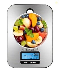 CHILLAXPLUS Kitchen Scale | Electronic Weighing Machine for Food with