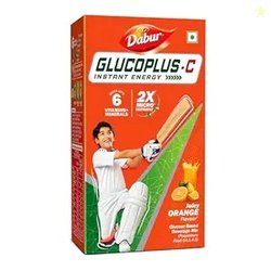 DABUR Gluco PlusC Instant Energy Glucose Powder (Orange), 1kg | Enrich