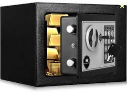 HELLARO Digital safe with electonic keypad locker for Home 06 litres C