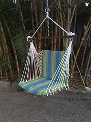 Hangit Fabric Polyester Swing (Parrot Stripes, 61 Centimeters)