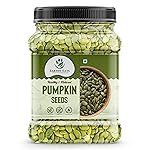 Earthy Eats Pumpkin Seed 400gm | Nutrient-Rich Healthy Diet Snack | Baking, and Salads, Yogurt & Smoothies | Kaddu Seeds for Eating | Pepitas | Rich in Dietary Fibre, No Preservatives