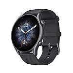 Amazfit GTR 3 Pro 46mm Smart Watch with BT Phone Calls, Blood Pressure Monitoring, 1.45âAMOLED Display, 24/7 Heart Rate Tracking, Alexa, GPS, WiFi, 12-Day Battery Life,150 Sports Modes(Infinite Black)