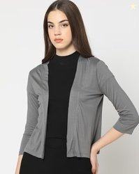 FIG Shrug with Shawl Lapel