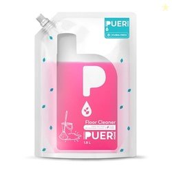 PUER Floor Cleaner Floral Fresh 1800ml Refill Pouch | Streak Free Shin