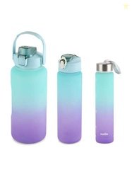 Cello 3 Pieces Plastic Water Bottle
