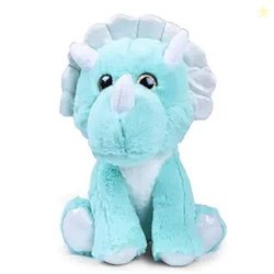 Fuzzbuzz Glitter Eye Dino 28cm Multicolour 3Y+ | Soft Plush Toy for Ki