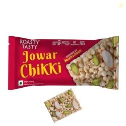 Roasty Tasty Jowar Chikki | Millet Chikki Bars | Peanut Chikki with Ja