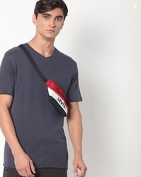 Teamspirit Regular Fit Core rib v neck tee steel grey xs