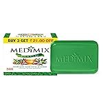 Medimix Classic Ayurvedic Traditionally Made Soap 125g (Combo Pack of 3) | Infused with 18 Herbs | Effective for Skin Problems
