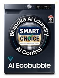 Samsung Smart Choice 9 kg, 5 Star, AI Control, AI Ecobubble, Super Spe