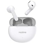 realme Buds T01 True Wireless in-Ear Earbuds with AI ENC for Calls, 13mm Dynamic Driver, Upto 28Hrs Battery, 88mm Latency, Bluetooth V5.4 & Google Fast Pair (White)