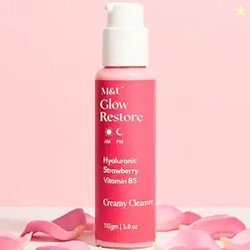 Glow Restore Face Wash Gentle Skin Cleanser for Dry, Normal Sensitive