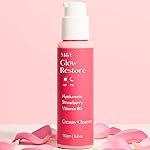 Glow Restore Face Wash Gentle Skin Cleanser for Dry, Normal Sensitive Skin – 110 ml| Hydrating Face Wash with Niacinamide, Vitamin B5| Dermatologist Recommended| Paraben, Sulphate Free