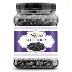 Nutfino Organic Dried Blueberry 500gm | Whole & Naturally Sweet Bluebe