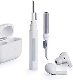 Inefable Cleaning Pen for Airpods, 4-in-1 Soft Brush Cleaning kit for Earpods, Multifunctional Bluetooth Earbuds Cleaning Pen for AirPods Pro,Electronics Cleaner Tools Kit – (Pack of 1, White)