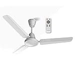 Crompton Energion HS 1200 mm BLDC Ceiling Fan with Remote Control | BEE 5 Star Energy Rating | ActivBLDC Technology | Anti-Rust | Superior Air Delivery | 5 Year Manufacturer Warranty | Opal White