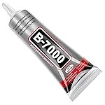 B-7000 Multi-Purpose Adhesive Glue (50ML) | Ideal for Crystal Crafts, Jewelry, Beads, Clothing, Shoes, Fabrics | Industrial Strength, Waterproof, Flexible, Anti-Vibration Craft Glue