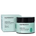 Cureskin Under Arm Brightening Cream Mask with Lactic Acid, Glycolic Acid & Malic Acid | Dark Underarms & Hyperpigmentation | Under Arm Dark Removing Cream, 50 g (Pack of 1)