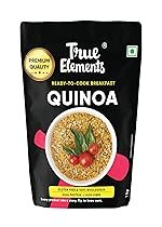 True Elements Quinoa 1kg – Gluten Free Breakfast | High Protein and Fibre | 100% Wholegrain Cereal | Best for Weight Loss | Quinoa Seeds | Diet food for Weight Management