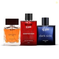 Beardo Combo Origin, Dark Side & Godfather Perfume For Men 100 Ml X 3|