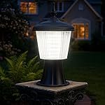 GIGAWATTS Smart Ultima 12W LED Gate Lights for Outdoor Waterproof, Gate Lamps for Main Gate, Pillar Light, Farmhouse Boundry Light and Decorative Outdoor Wall Lamps (White, Pack of 1)