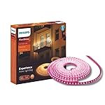 Philips FlexiShine 5 Meter Plug n Play LED Rope Light (Pink) – Waterproof (IP65 Rated) and Flexible