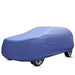 Solimo SUV Premium Car Cover, Blue (SUV 300, BRV, Venue, WRV, Creta, Breeza, Jeep Canvas, Ecosport, etc.)