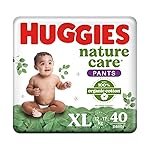Huggies Nature Care Pants, Extra Large (XL) Size Diaper Pants, 40 Count