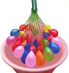 TOTA Holi Balloons | Set of 1 Balloon Bunch | 37 Water Balloons | Quic