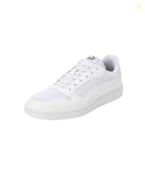 Puma Unisex-Adult Smash Comfort White-Black Sneaker - 9 UK (40035702)
