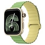 Noise Pro 6 Smart Watch:Intelligent AI, Endless AI Watch Faces, AI Companion, 1.85â AMOLED, EN2 Processor, Nebula UI 2.0, Emergency SOS, Compatible with iOS & Android(Magnetic Lime)