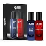 Beardo Darkside & Godfather Perfume for Men, 20ml x 2 | Godfather EDP with Aromatic, Spicy Perfume for Men Long Lasting Perfume for Date night fragrance | Fresh, Woody Premium Darkside fragrance | Ideal Gift for men | Rakhi Gift for Brother | Gift for Bro