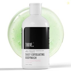 Thriveco Exfoliating Body Wash | Prevents Body Acne, Tan & Dead Skin R
