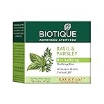 Biotique Basil & Parsley Revitalizing Bathing Bar| Ayurvedic and Organically Pure| Maintains Skinâs Natural pH |100% Botanical Extracts| Suitable for All Skin Types | 150gm 3, 225 g (3 x 75 g)
