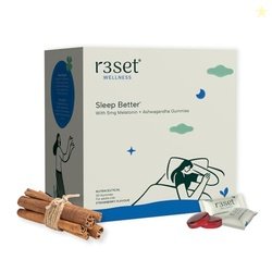 R3SET Sleep Gummies with 5mg Melatonin - 30 Days | Wake Refreshed | Pr